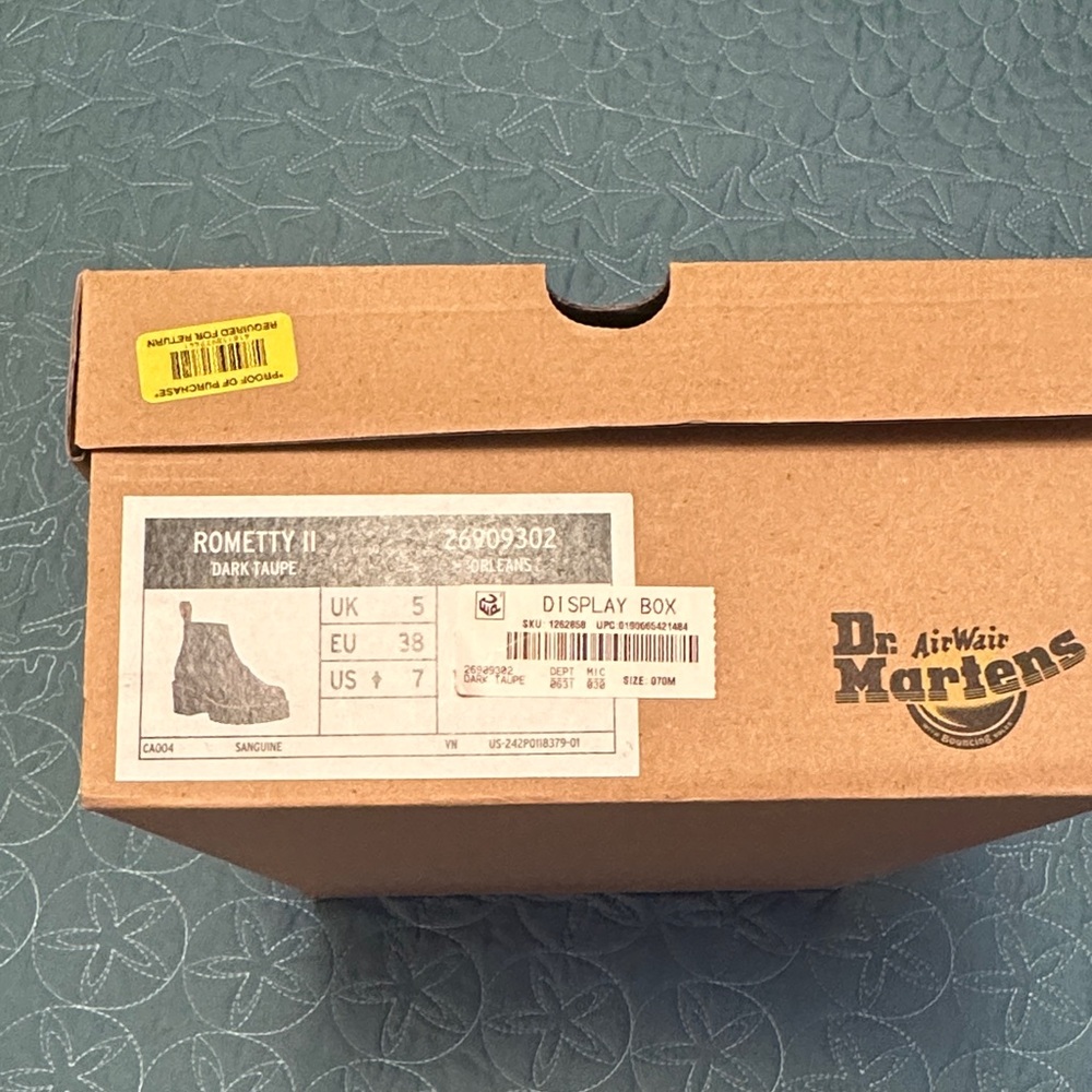 Dr. Martens Dark Taupe Chelsea Boots - Picture 4 of 5